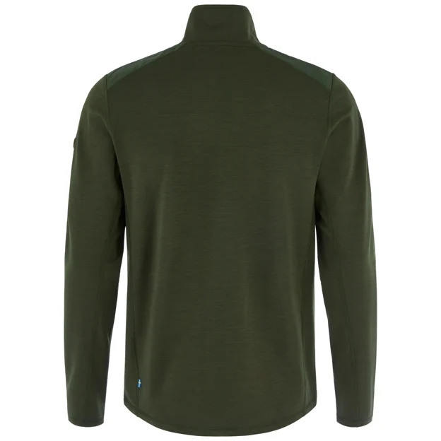 Fjällräven Keb Fleece M Men’s Fleeces Green Main Back 104837