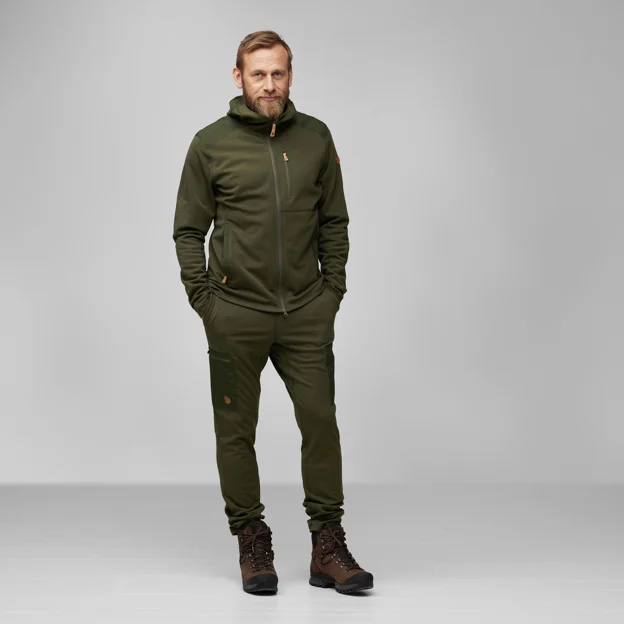 Fjällräven Keb Fleece Trousers M Men’s Base layer bottoms Model Model front 76237
