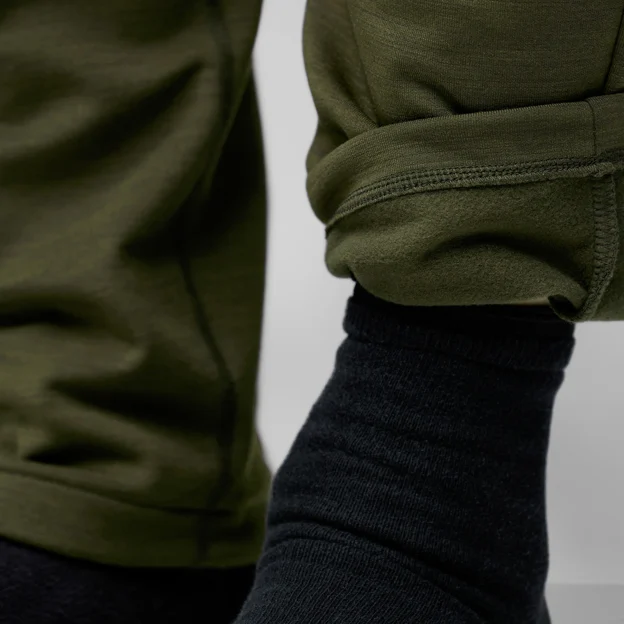 Fjällräven Keb Fleece Trousers M Men’s Base layer bottoms Detail Angle H 76241
