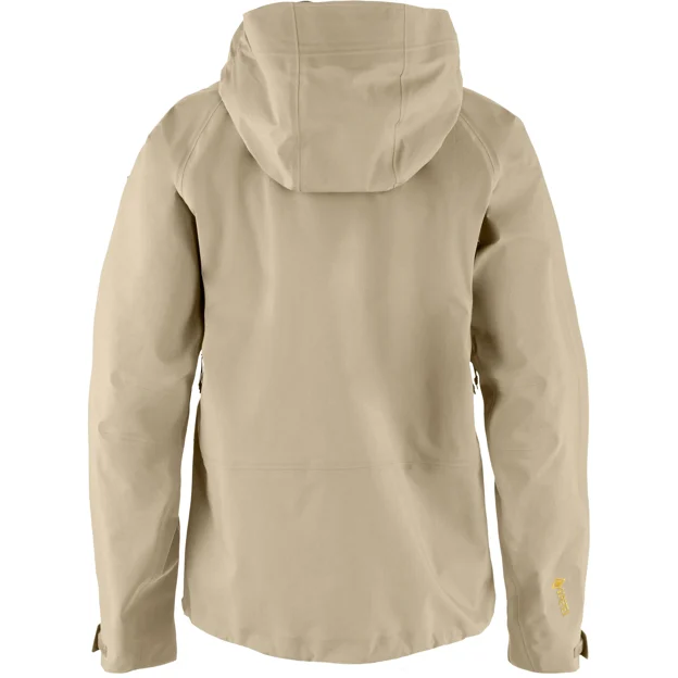 Fjällräven Keb GTX Jacket W Women’s Shell jackets Beige Main Back 93833