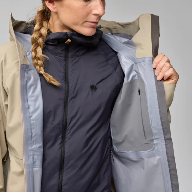 Fjällräven Keb GTX Jacket W Women’s Shell jackets Model Angle L 94583