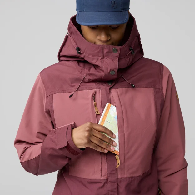 Fjällräven Keb Jacket W Women’s Outlet Model Angle I 93334