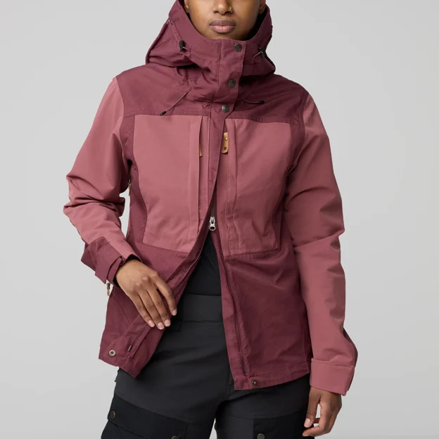 Fjällräven Keb Jacket W Women’s Outlet Model Angle K 93332