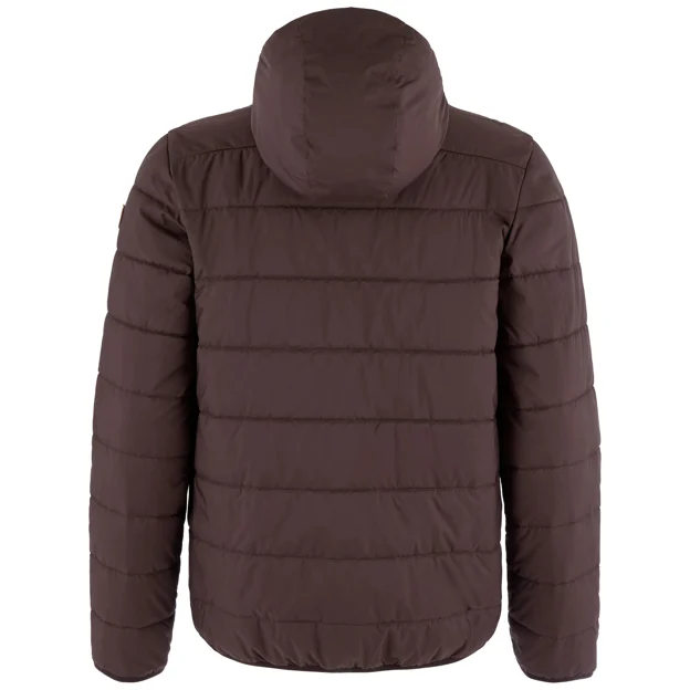 Fjällräven Keb Padded Hoodie M Men’s Trekking jackets Brown, Purple Main Back 104825