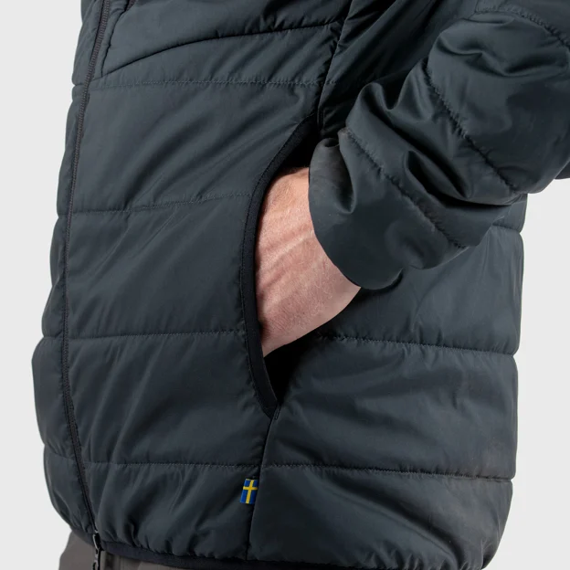 Fjällräven Keb Padded Hoodie M Men’s Trekking jackets Detail Angle G 44587