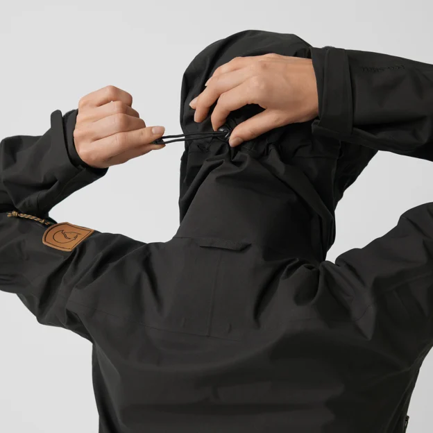 Fjällräven Keb Eco-Shell Jacket W Women’s Shell jackets Detail Angle N 52380