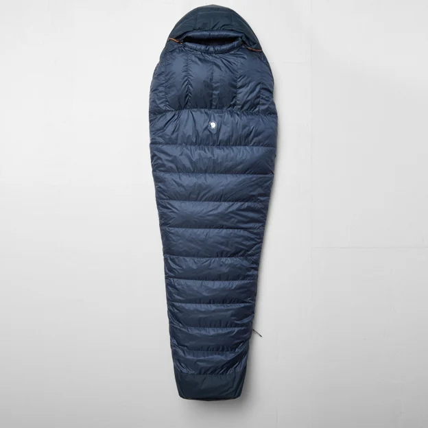 Fjällräven Keb Three Seasons Long Unisex Sleeping bags Blue Main Front 80197