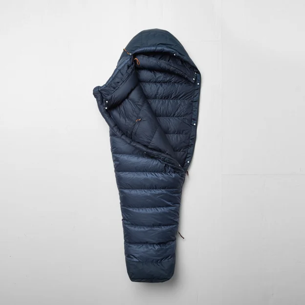 Fjällräven Keb Three Seasons Long Unisex Sleeping bags Blue Main Angle F 86875