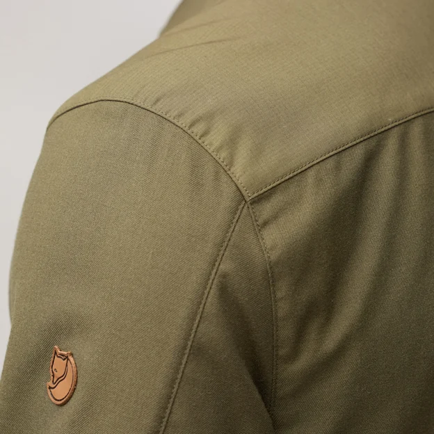 Fjällräven Keb Trekking Shirt LS M Men’s Shirts Model Angle L 85712