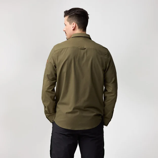 Fjällräven Keb Trekking Shirt LS M Men’s Shirts Model Model back 85704