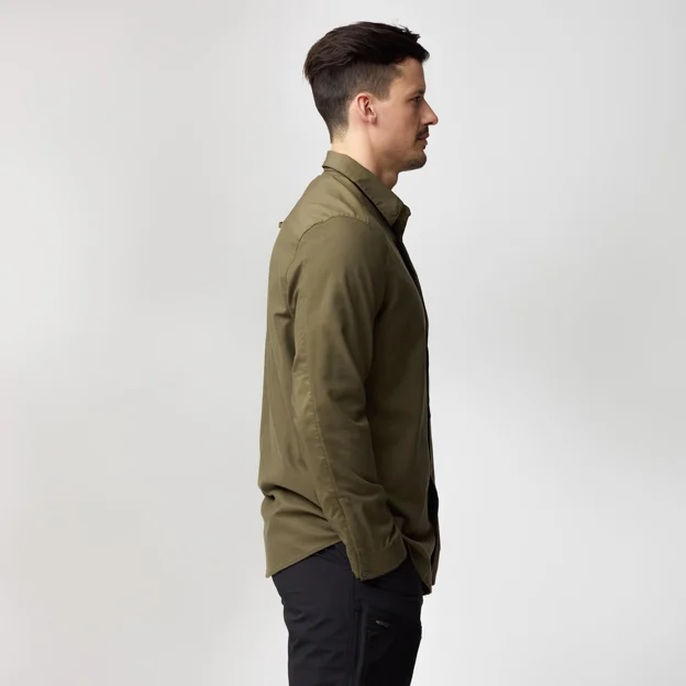 Fjällräven Keb Trekking Shirt LS M Men’s Shirts Model Model side 85701