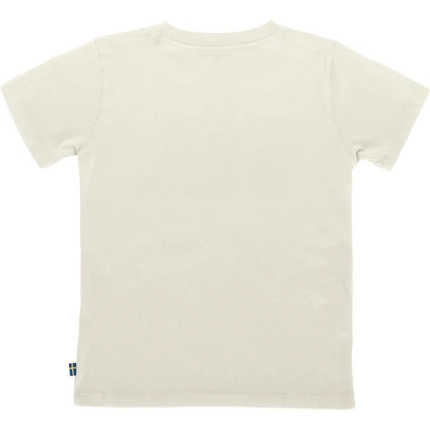 Fjällräven Kids Fjällräven Logo T-shirt Children’s Kids tops White Main Back 100924