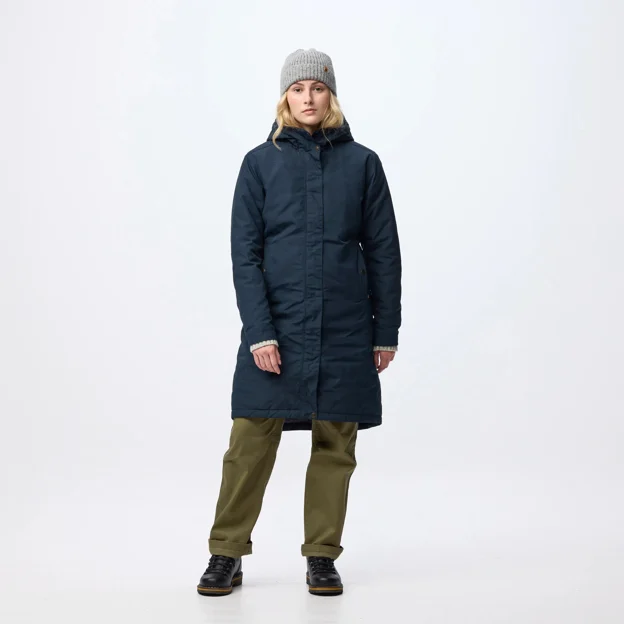 Fjällräven Kiruna Hydratic Padded Parka W Women’s Outdoor jackets Model Angle L 120285