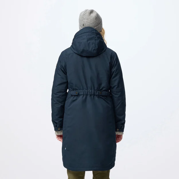 Fjällräven Kiruna Hydratic Padded Parka W Women’s Outdoor jackets Model Model back 120235