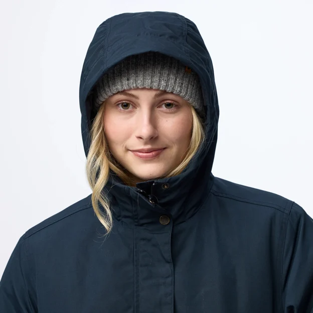 Fjällräven Kiruna Hydratic Padded Parka W Women’s Outdoor jackets Model Angle F 120354