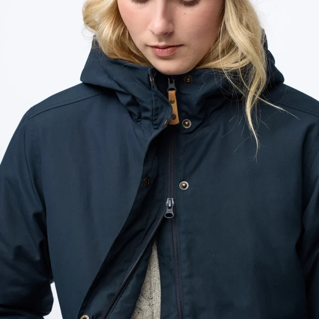 Fjällräven Kiruna Hydratic Padded Parka W Women’s Outdoor jackets Model Angle H 120355