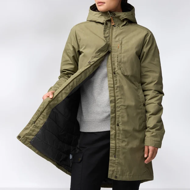 Fjällräven Kiruna Padded Parka W Women’s Outdoor jackets Model Angle L 86284