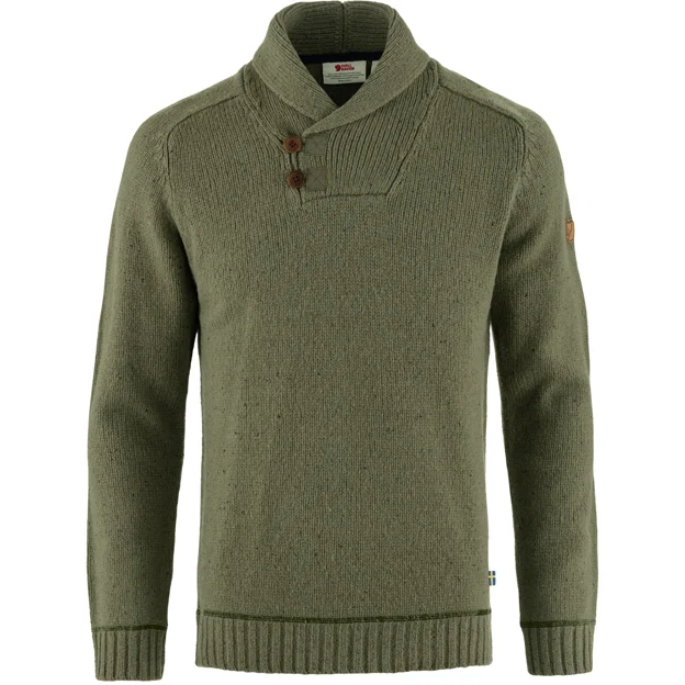 Fjällräven Lada Sweater M Men’s Sweaters & knitwear Green Main Front 65493