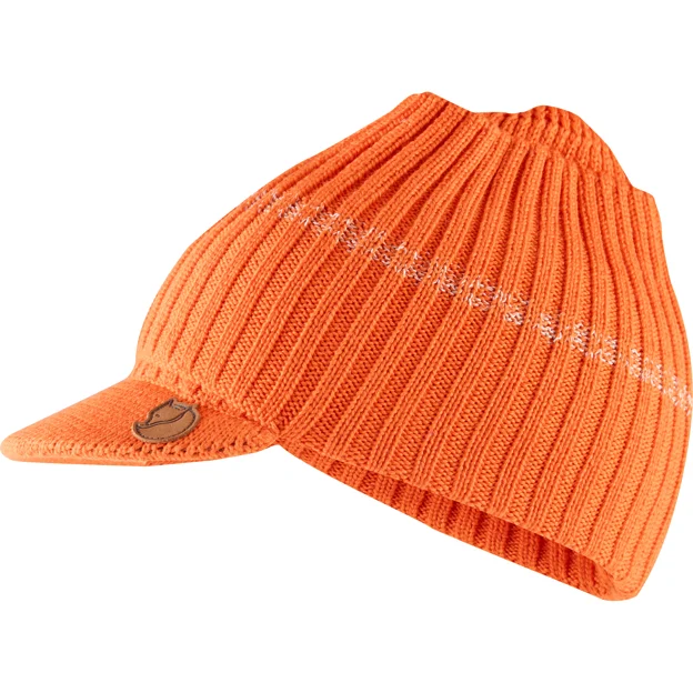 Fjällräven Lappland Balaclava Cap Unisex Hunting accessories Orange Main Front 19497