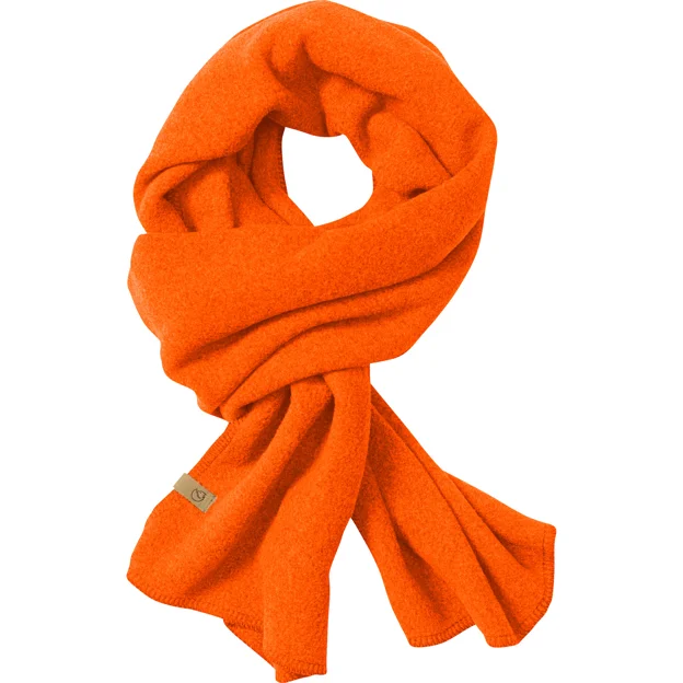 Fjällräven Lappland Fleece Scarf Unisex Hunting accessories Orange Main Front 20873