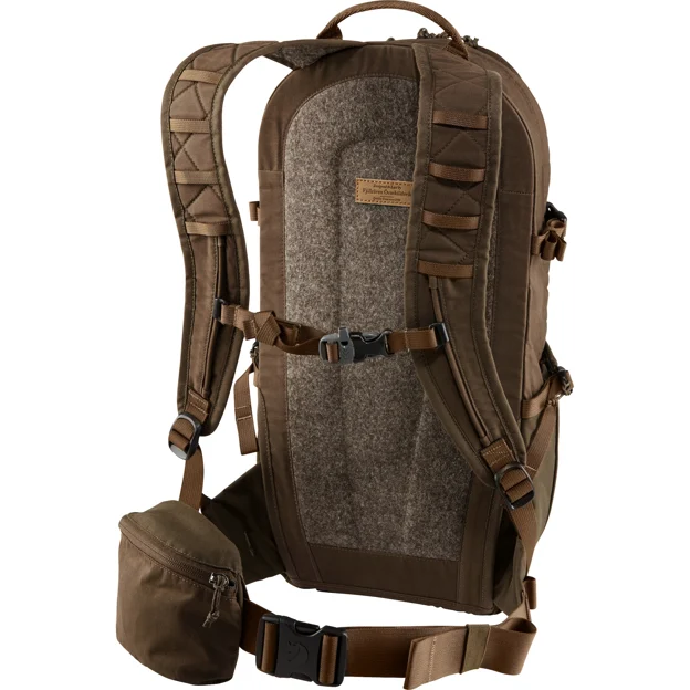 Fjällräven Lappland Hike 15 Unisex Daypacks Dark green, Green Main Back 17272