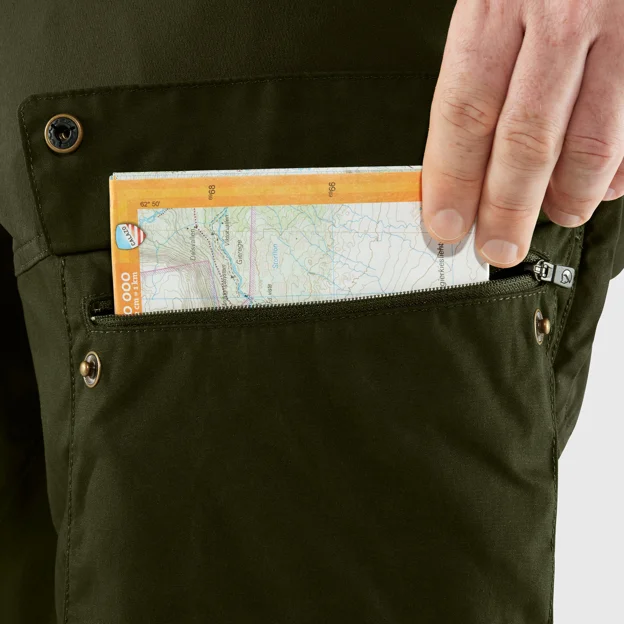 Fjällräven Lappland Hybrid Trousers M Men’s Hunting trousers Detail Angle G 33792