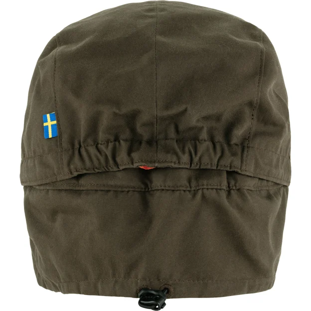 Fjällräven Lappland Pintail Cap Unisex Caps, hats & beanies Brown, Green Main Back 85184