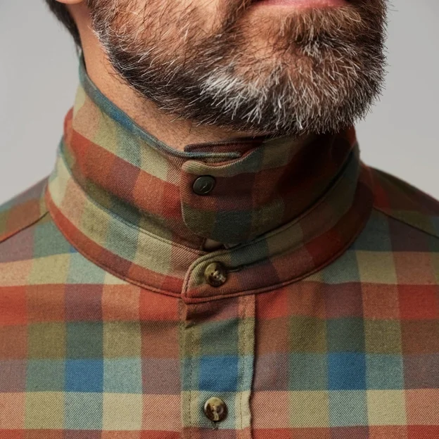 Fjällräven Lappland Stretch Flannel Shirt M Men’s Shirts Model Angle G 84130