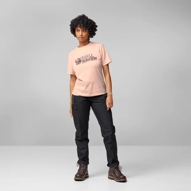 Fjällräven Lush Logo T-shirt W Women’s T-shirts & tank tops Model Model front 82239