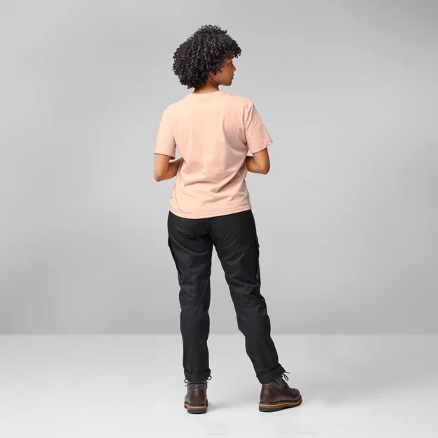 Fjällräven Lush Logo T-shirt W Women’s T-shirts & tank tops Model Model back 82240