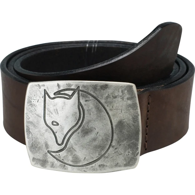 Fjällräven Murena Silver Belt Unisex Belts & braces Brown Main Front 18495