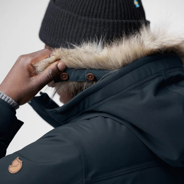 Fjällräven Nuuk Lite Parka M Men’s Parkas Detail Angle F 76004