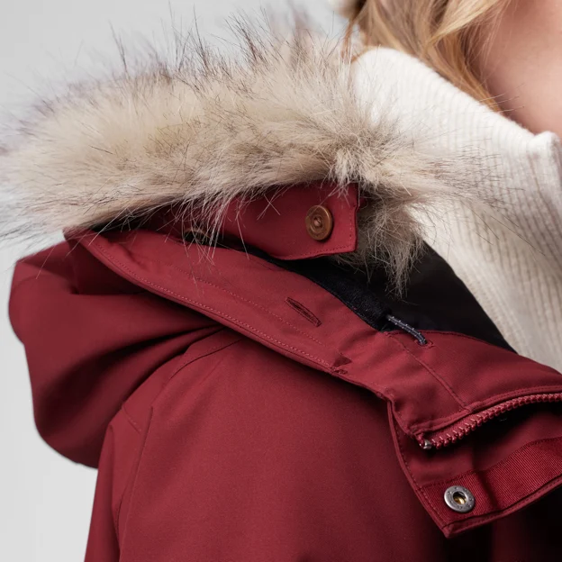 Fjällräven Nuuk Lite Parka W Women’s Parkas Detail Angle F 76010