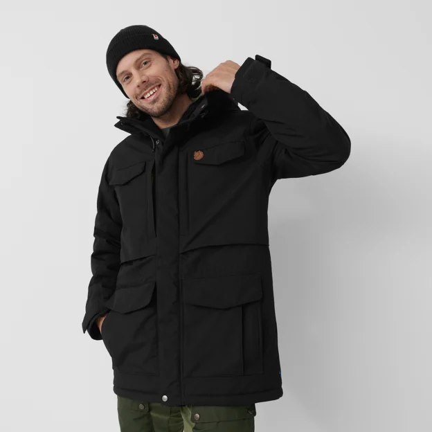 Fjällräven Nuuk Parka M Men’s Parkas Model Model side 60215