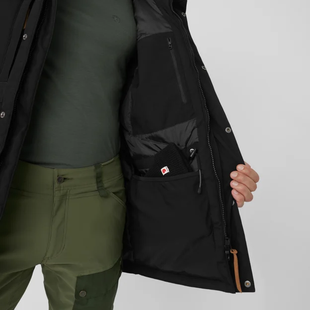 Fjällräven Nuuk Parka M Men’s Parkas Detail Angle J 60220