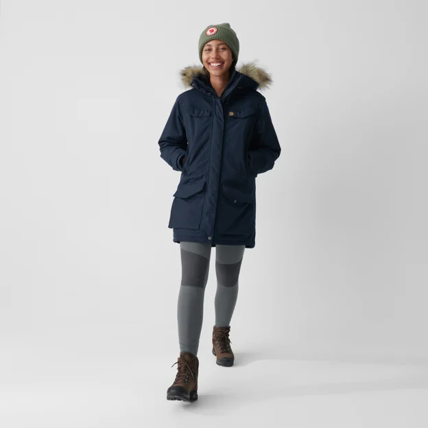 Fjällräven Nuuk Parka W Women’s Parkas Model Model front 60204
