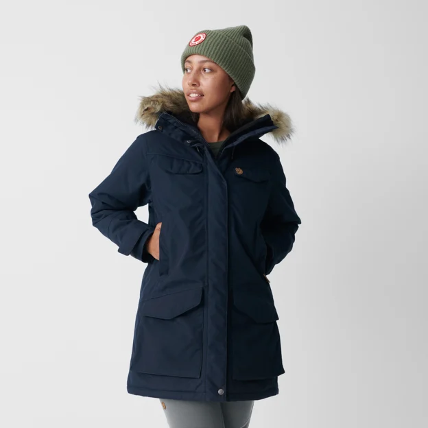 Fjällräven Nuuk Parka W Women’s Parkas Model Model side 60206