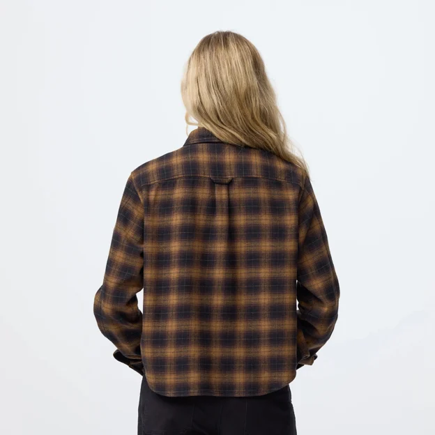 Fjällräven Övik Boxy Flannel Shirt W Women’s Shirts Model Model back 120284