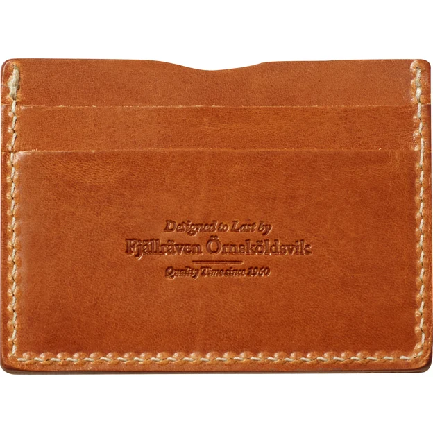 Fjällräven Övik Card Holder Unisex Travel accessories Brown Main Back 20766