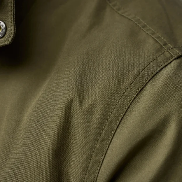 Fjällräven Övik Down Shirt Jacket M Men’s Down jackets Model Angle M 120362