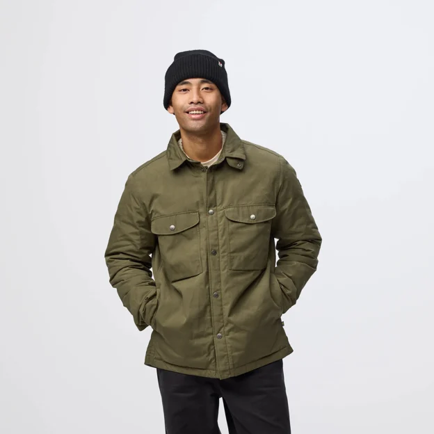 Fjällräven Övik Down Shirt Jacket M Men’s Down jackets Model Model front 120243