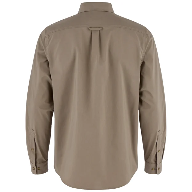 Fjällräven Övik G-1000 Shirt LS M Men’s Shirts Brown Main Back 104801