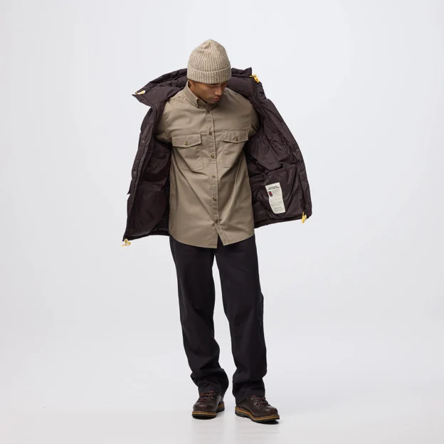 Fjällräven Övik G-1000 Shirt LS M Men’s Shirts Model Model front 124184