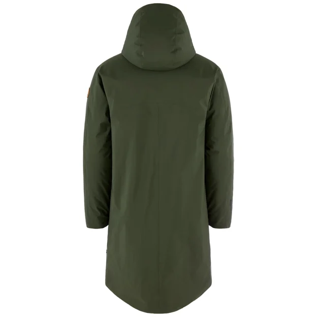 Fjällräven Övik GTX Padded Parka M Men’s Parkas Green Main Back 104644