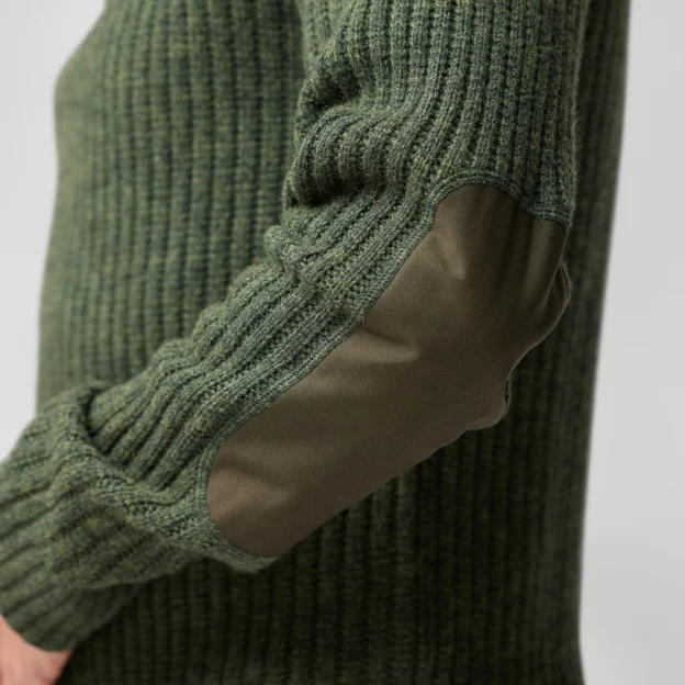 Fjällräven Övik Half Zip Knit M Men’s Sweaters & knitwear Detail Angle G 76018