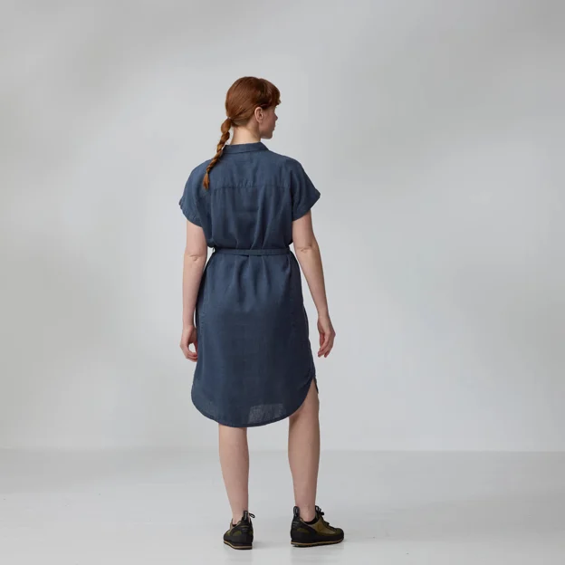 Fjällräven Övik Hemp Dress W Women’s Dresses Model Model back 89701