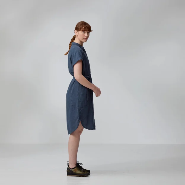 Fjällräven Övik Hemp Dress W Women’s Dresses Model Model side 89698