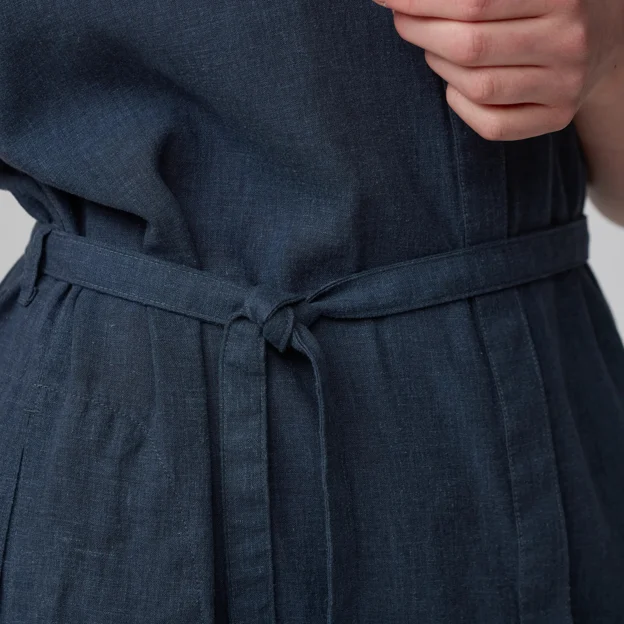 Fjällräven Övik Hemp Dress W Women’s Dresses Model Angle J 89702