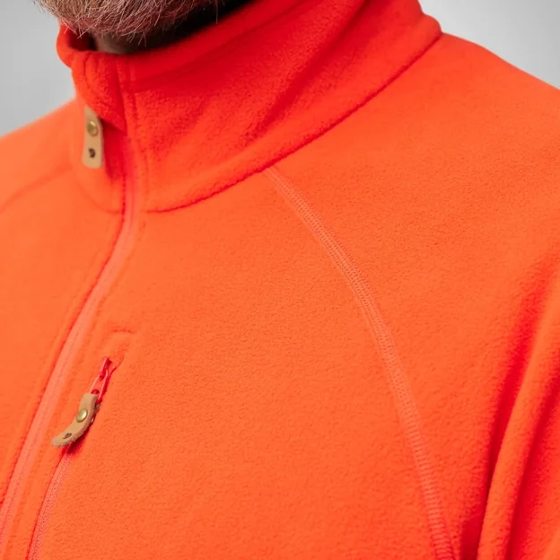 Fjällräven Övik Lite Fleece Half Zip M Men’s Outlet Model Angle G 85528