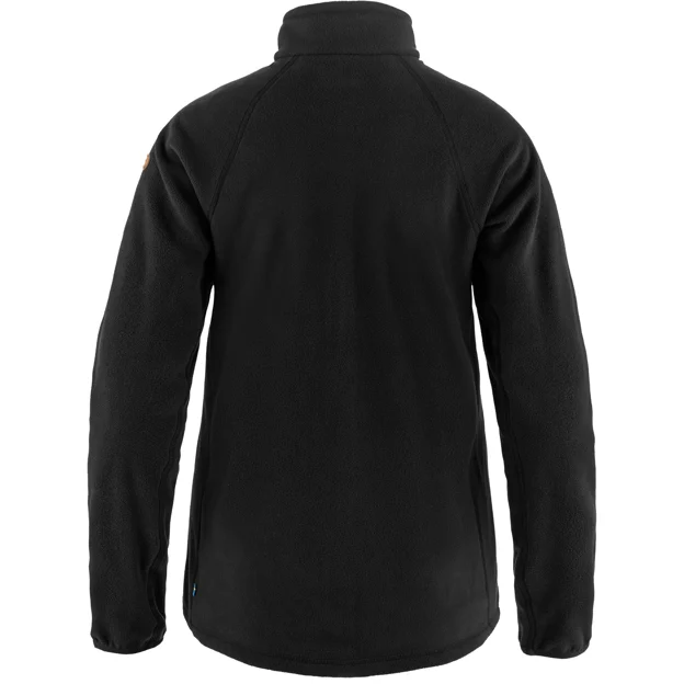 Fjällräven Övik Lite Fleece Jacket W Women’s Fleeces Black Main Back 85199